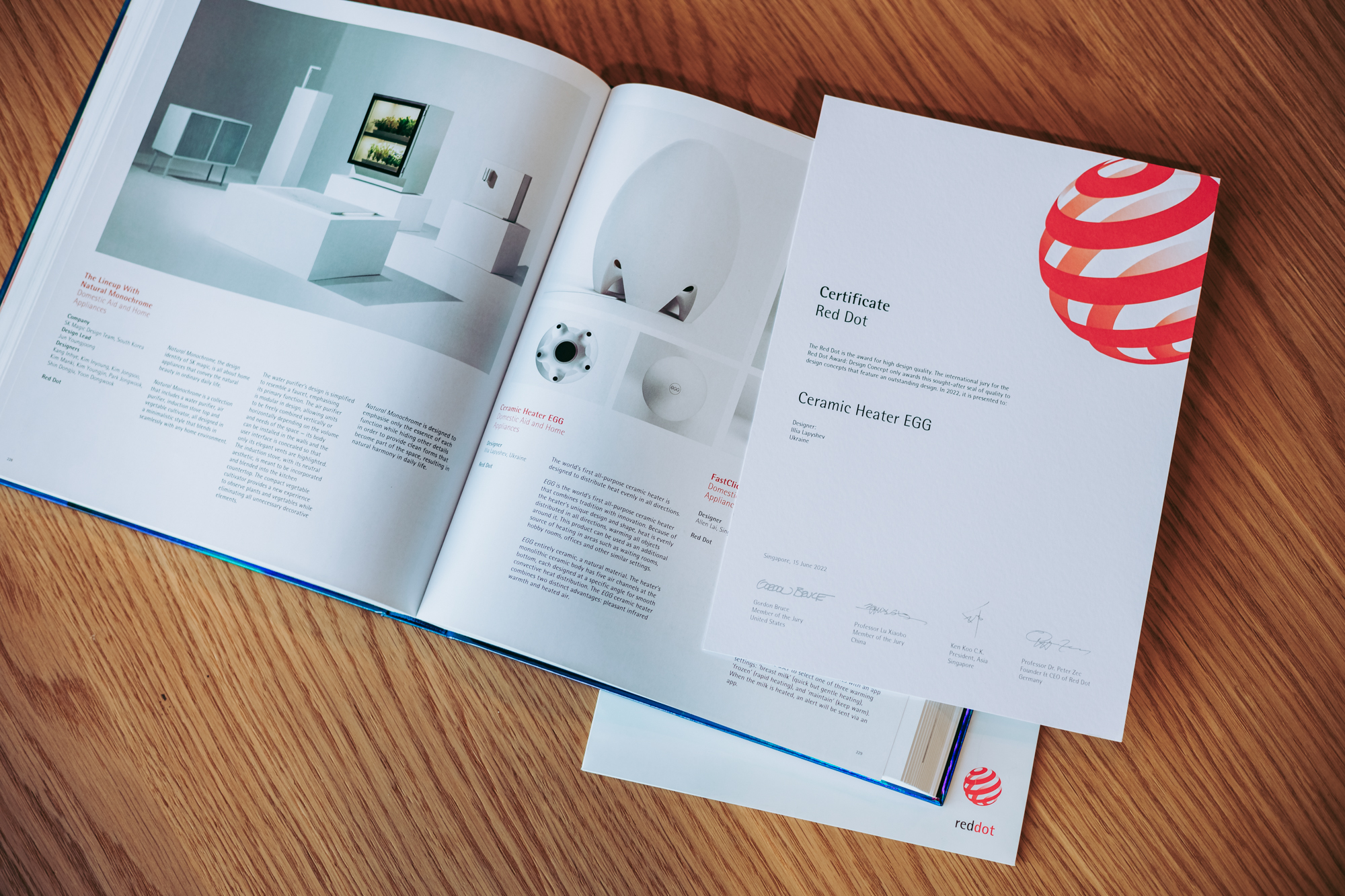 Керамічний обігрівач EGG  – переможець Red Dot Design Award 2022